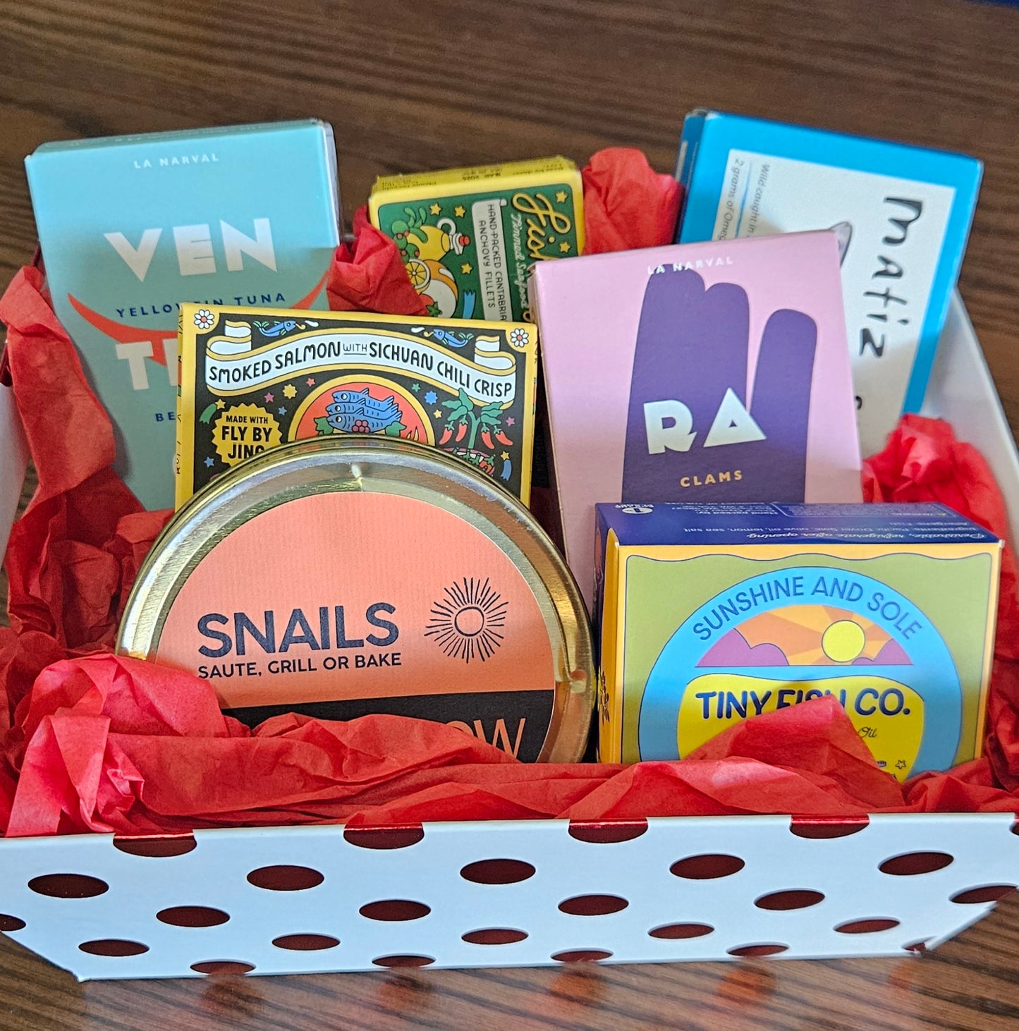 Tinned A-fish-ionado Basket